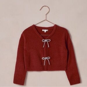 Only worn once! Noralee Bow Cardigan